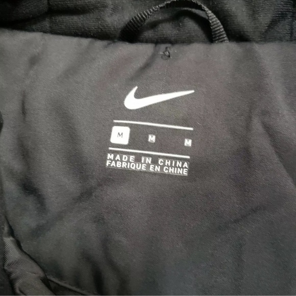 Nike Lebron James Protect Mens Medium Basketball Winter Jacket Black NWT! - Picture 6 of 9